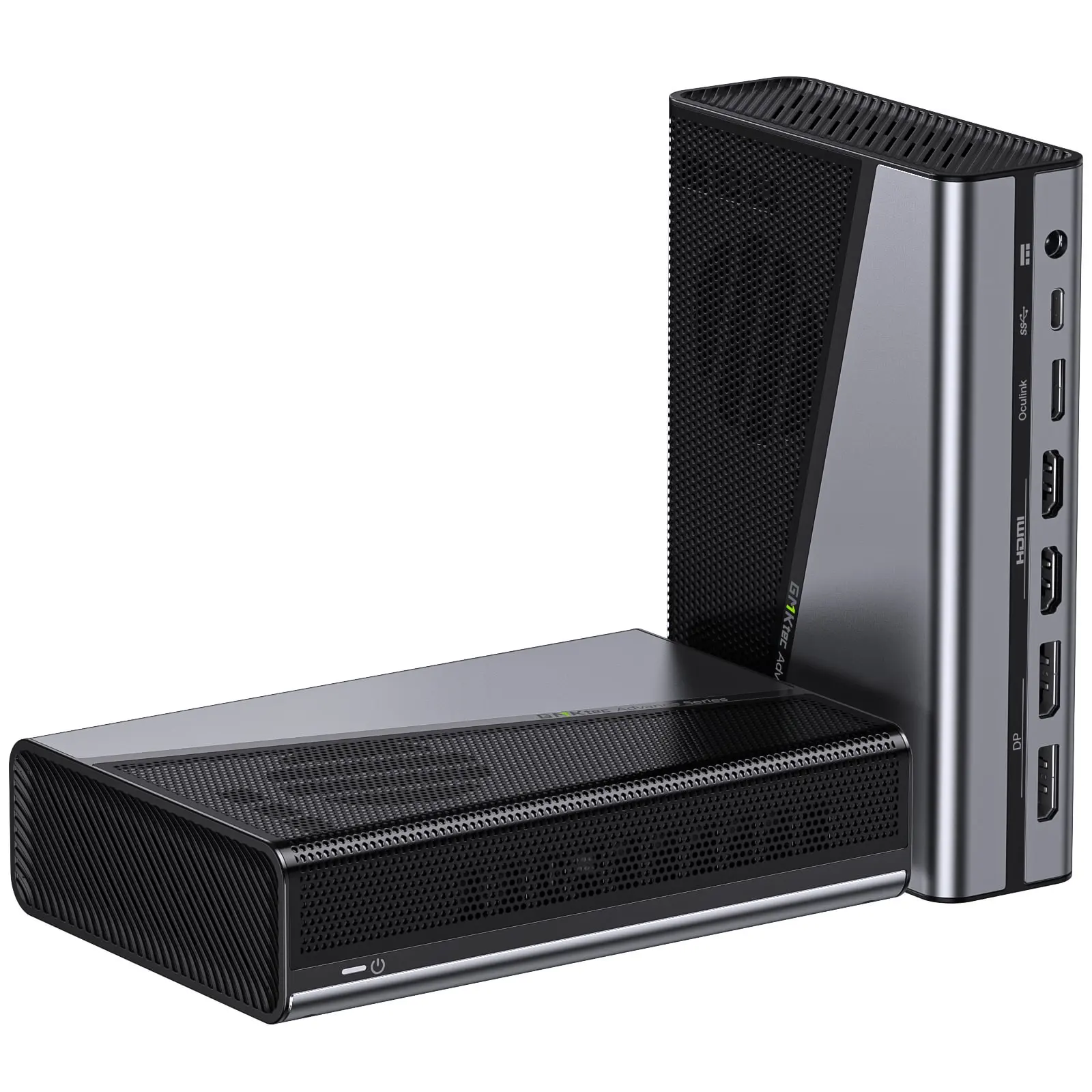 GMKtec AD-GP1 External GPU Docking Station EGPU Enclosure with AMD Radeon 7600M XT Graphics Card for Mini PC Laptop for