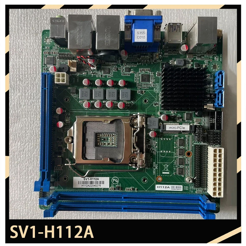 AeroPartsDual Port Industrial Control Motherboard DDR4 SV1-H112A