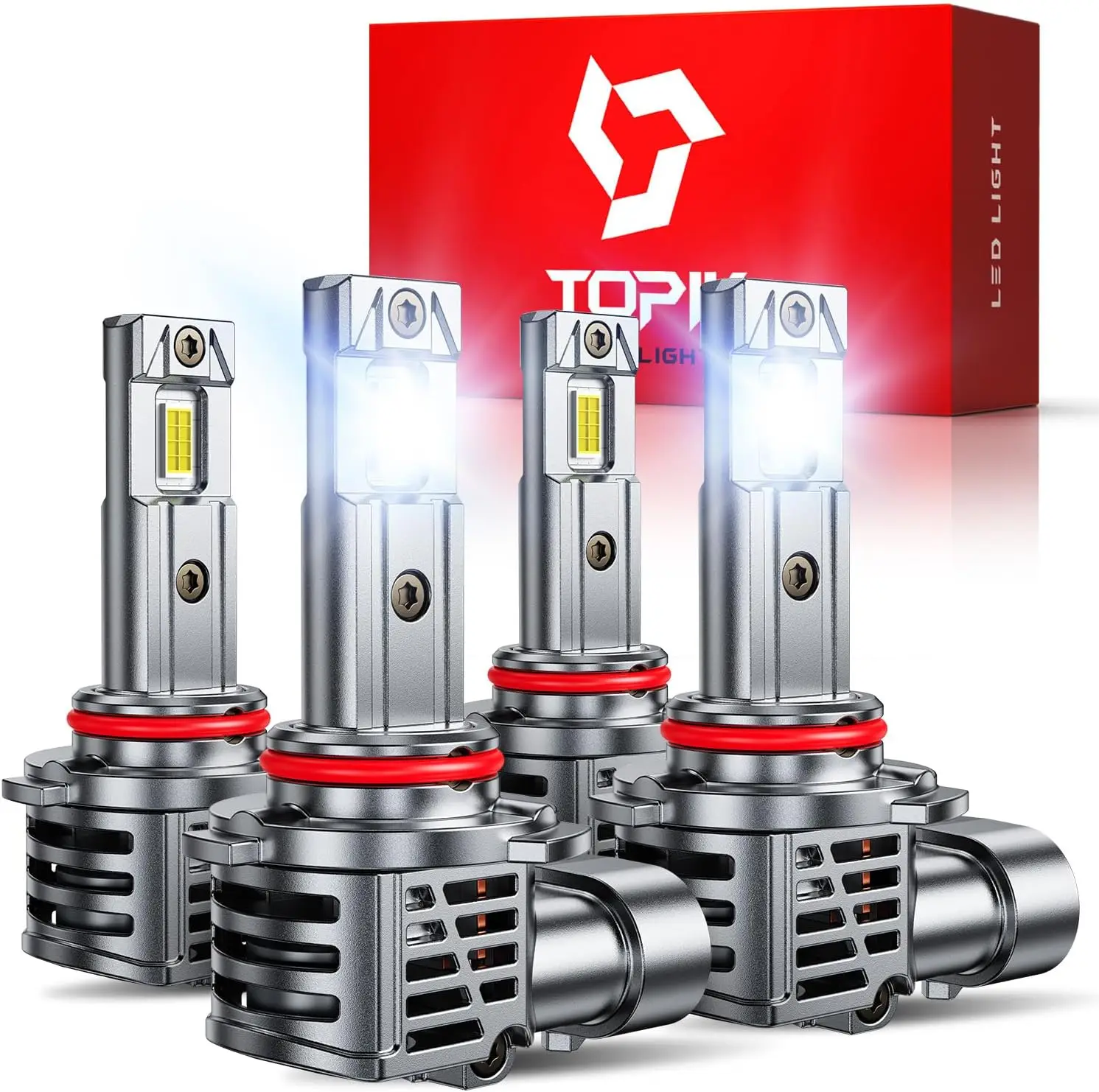 

Super Bright 64000LM 6500K White Halogen Replacement Fog Light Bulbs, Plug & Play, 4PCS