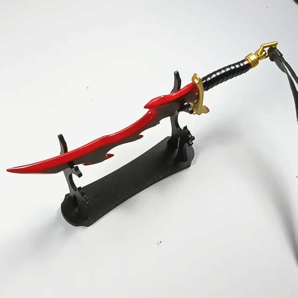 8.66 cala Solo Leveling Metalowa Katana Miecz Nóż Ninja Oryginalny Samurajski Szabla Japońska Katana Szabla Akcesoria do Cosplay Rekwizyt Zabawka