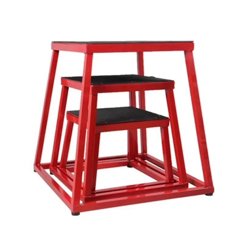 

2026 Steel Height Step Box Anti-Skid Rubber Covered Gym Jumping Equipment
