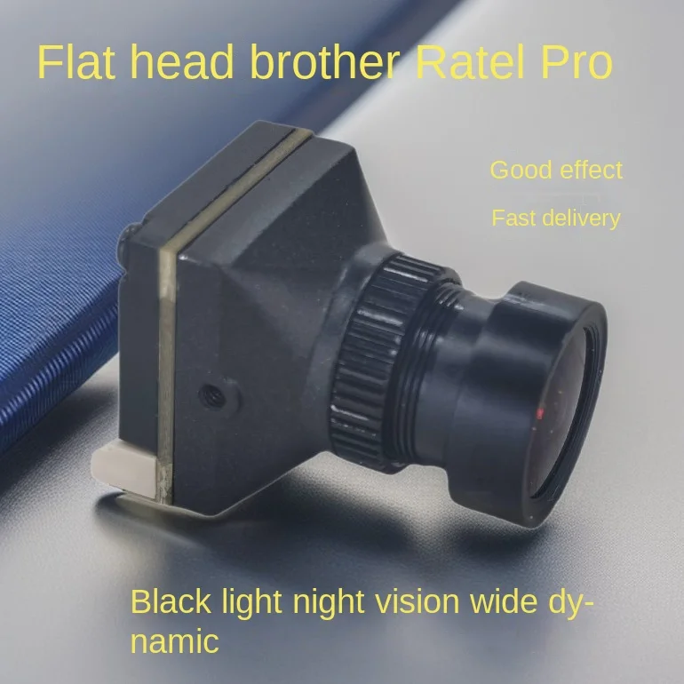 

Плоская сменная камера RatelProFPV, суперчерный свет, ночное видение, широкий динамический дрон с низкой освещенностью