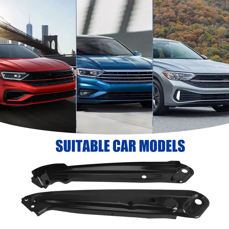 Car Front Headlight Bracket Radiator Support Panel Brace 17A806929 17A805932A For VW Jetta 2019-2024