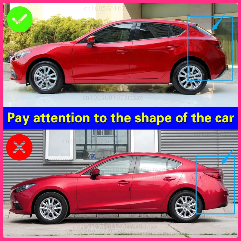 4 قطعة واقيات الطين للسيارة لمازدا 3 BM Axela Hatchback 2014 2015 2016 2017 2018 الكسوة سبلاش الطين اللوحات Mudflap عجلة الملحقات