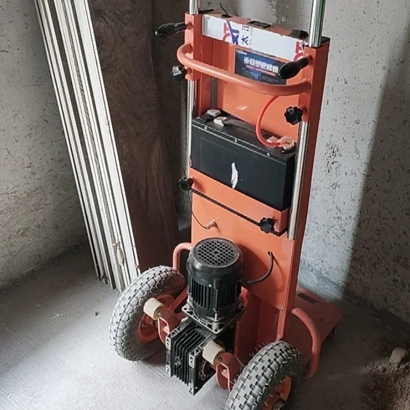 350KG//400KG Electric Stair Climber Cart Up and Down Stairs Stair Climbing Machine with Battery Heavy Goods Handling Machine
