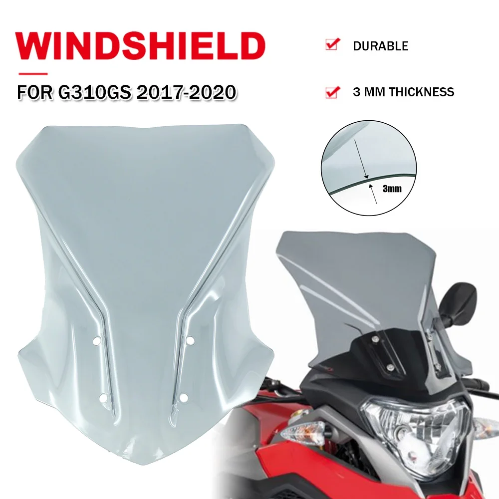 G310GS Windshield Fairing Windscreen Motorcycle Accessories Double Bubble Screen Wind Deflector Protector For BMW G 310 GS G310