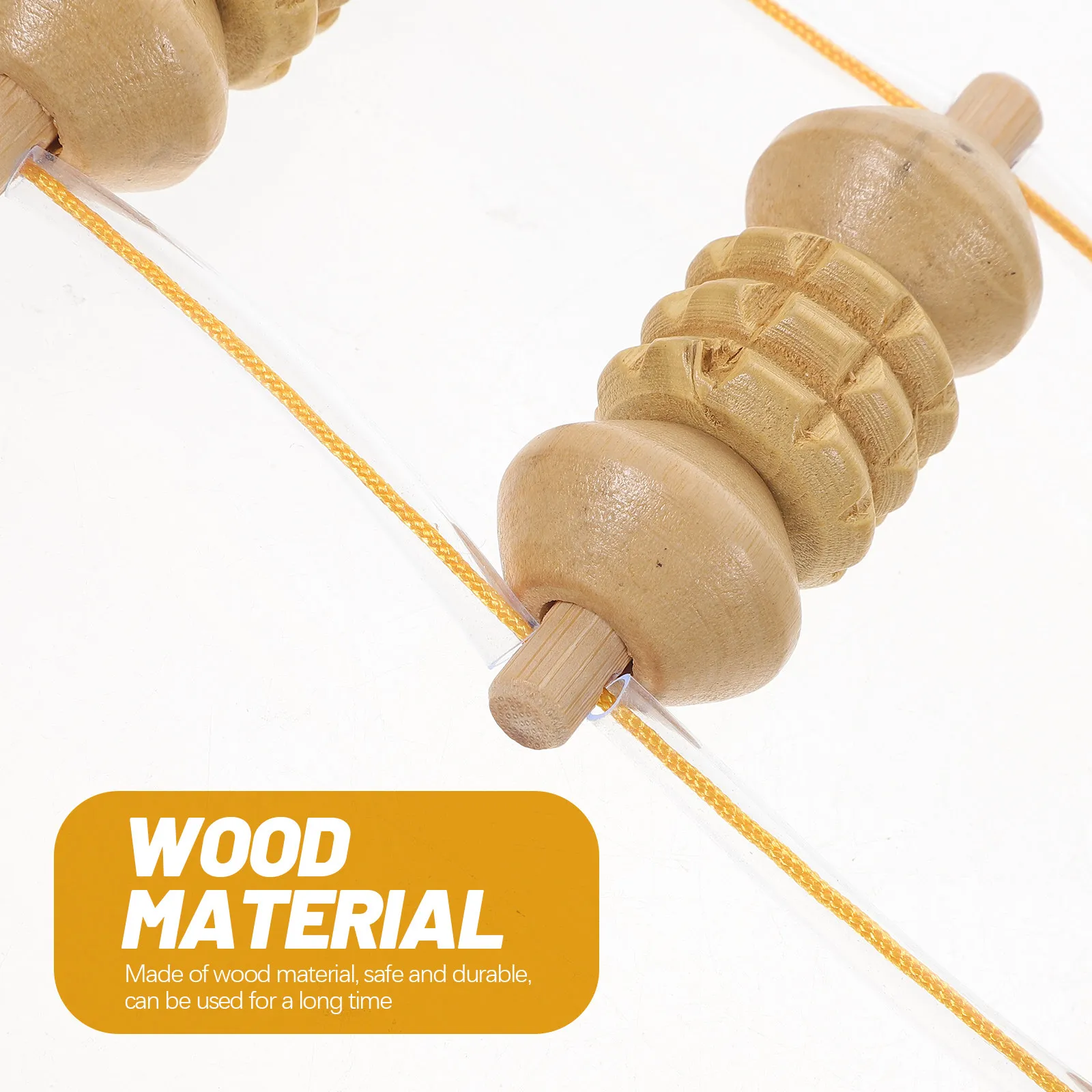 

Деревянный массажный ролик-стик разноцветный для шеи, ног, спины, талии, фитнеса, снятия боли, инструмент для массажа мышц