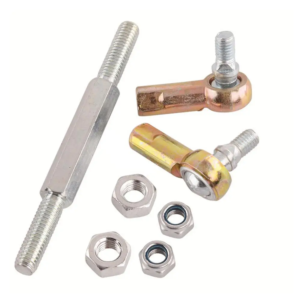 

M8 16 см рулевой вал в сборе, тяга, шаровой шарнир, подходит для мотоцикла, квадроцикла, велосипеда, картинга, скутера