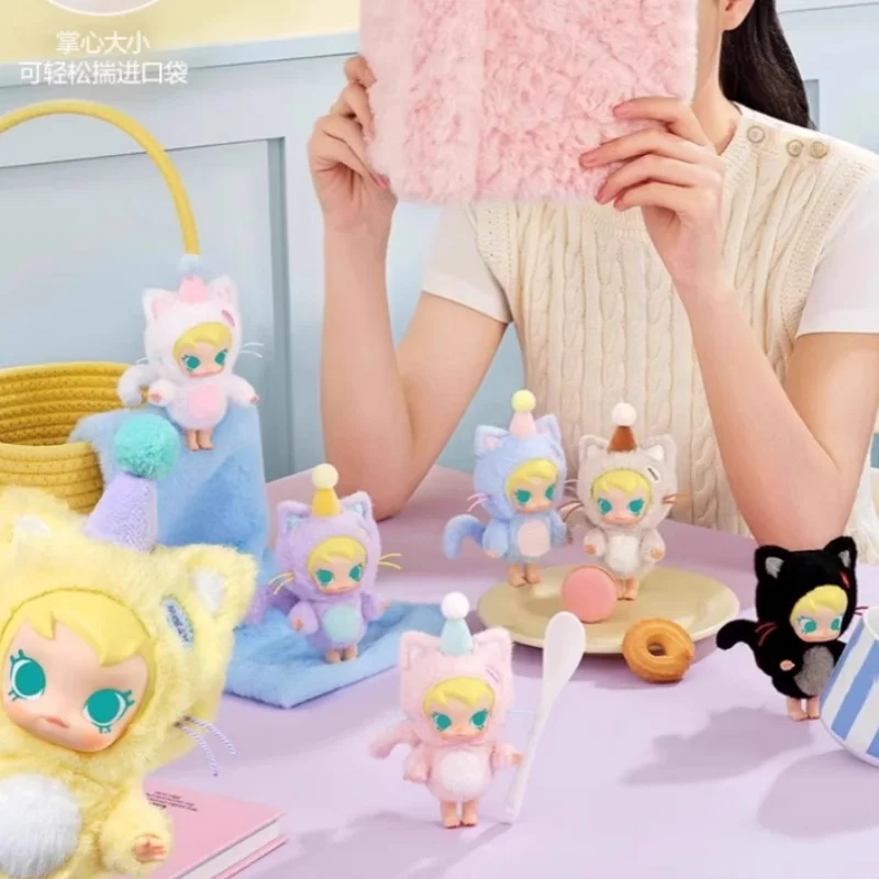 

POP MART Baby Molly Pocket Friends Series-Модные игрушки в слепой коробке Mystery Box Mistery Фигурка-сюрприз Милая модель на день рождения