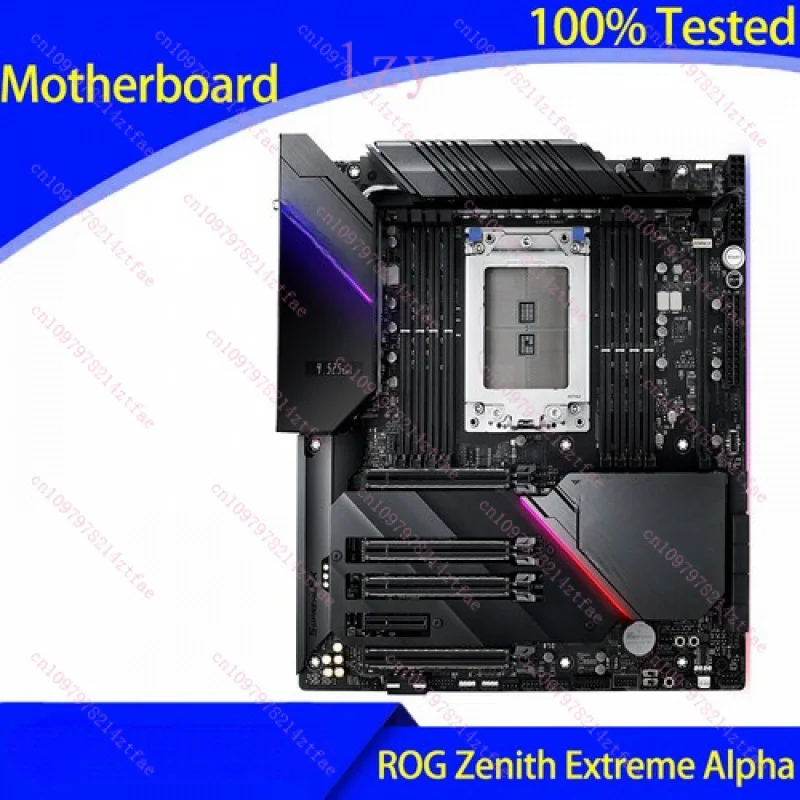 

USED FOR ASUS ROG Zenith Extreme Alpha Motherboard Support AMD X399 TR4 DDR4 128GB