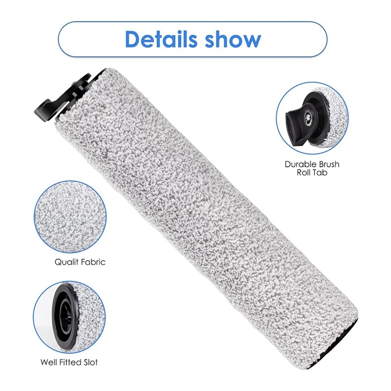 Kit de accesorios para Tineco Floor One S3/ Ifloor 3, rodillo de cepillo de filtro de vacío para Tineco Floor One S3, inalámbrico, húmedo y seco