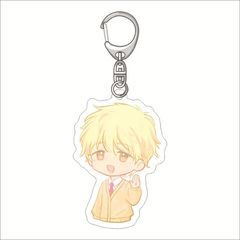 Iwakura Mizuhi Shima Satoru Ega Mika Murasaki Yuki Kumemichi Popular Anime 2D Peripheral Acrylic Keychain Cool Backpack Pendant image 6