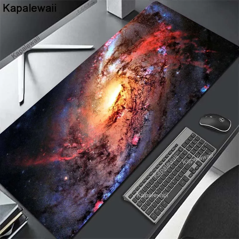 

Space Simple Mouse Pad Computer Laptop Keyboard Mouse Mat XXL Large Mousepad Gamer Desktop Decoracion Table Desk Mat Mouse Pad