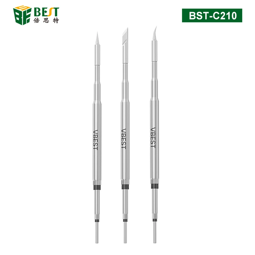 

C210 Universal Soldering Iron Tip C210-K/C210-IS/C210-I Welding Nozzle Replacement Head Repair Soldering Station for C210