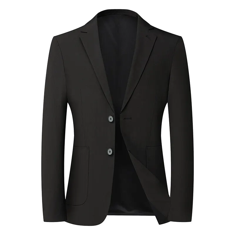 

Блейзер 2025 года, мужской модный джентльменский деловой тренд для похудения, британский стиль, производительность, ведущий банкет, повседневный свадебный пиджак