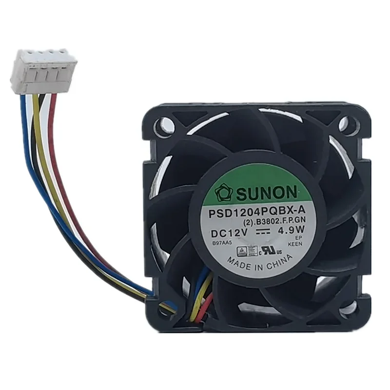 Для Sunon PSD1204PQBX-A для Dell R210, серверные вентиляторы 0T705N 0N229R 40*40*28, серверный инвертор, осевой вентилятор охлаждения