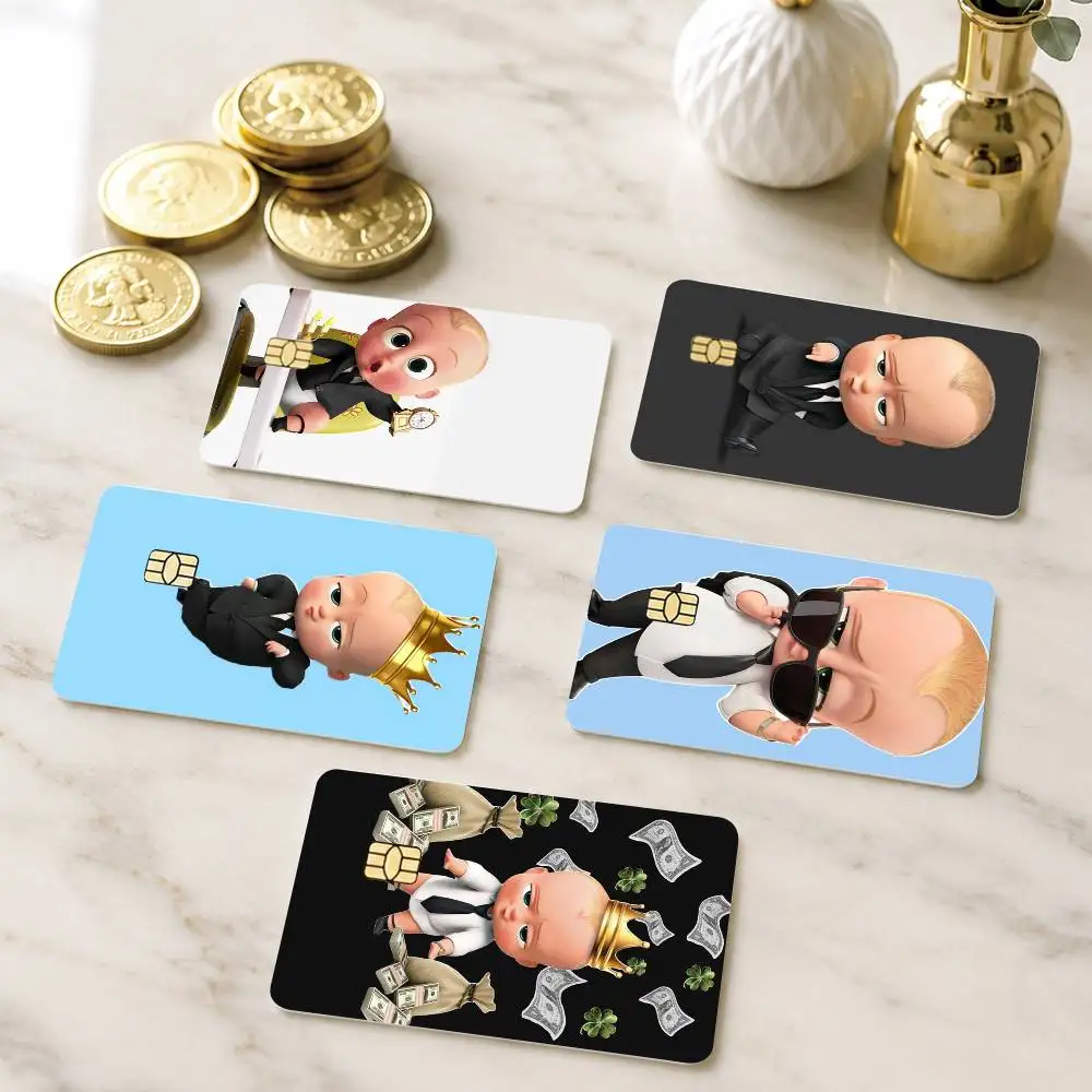 

C-Cartoon The Boss BabyS Credit Card HD Stickers Small Chip Waterproof Sticker Game Card Decal Gift