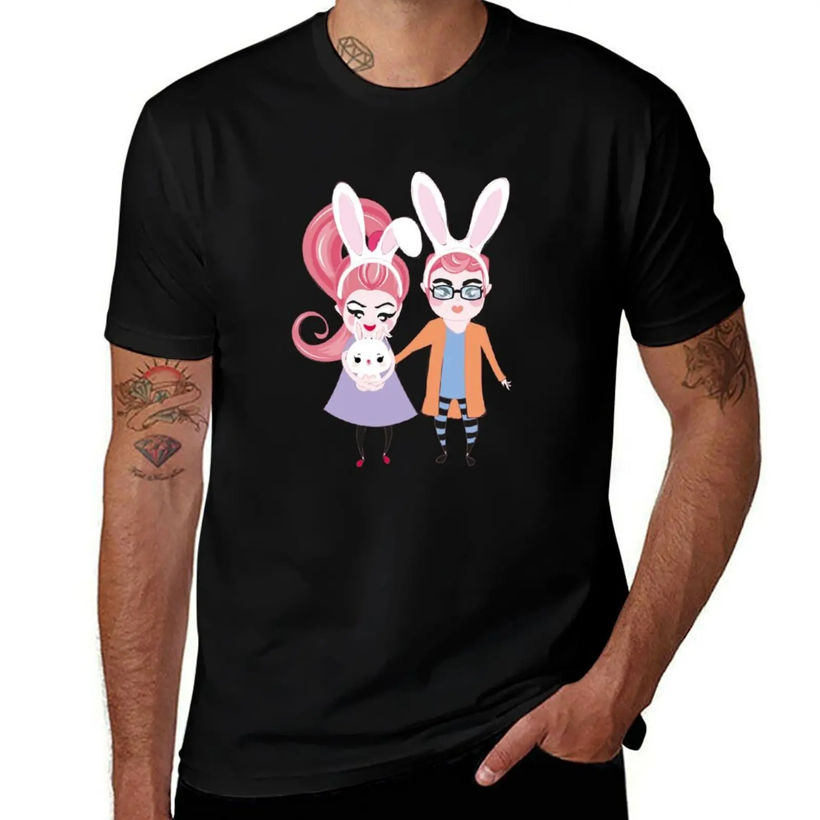 Easter Bunny T-Shirt Halloween Theme T-Shirt