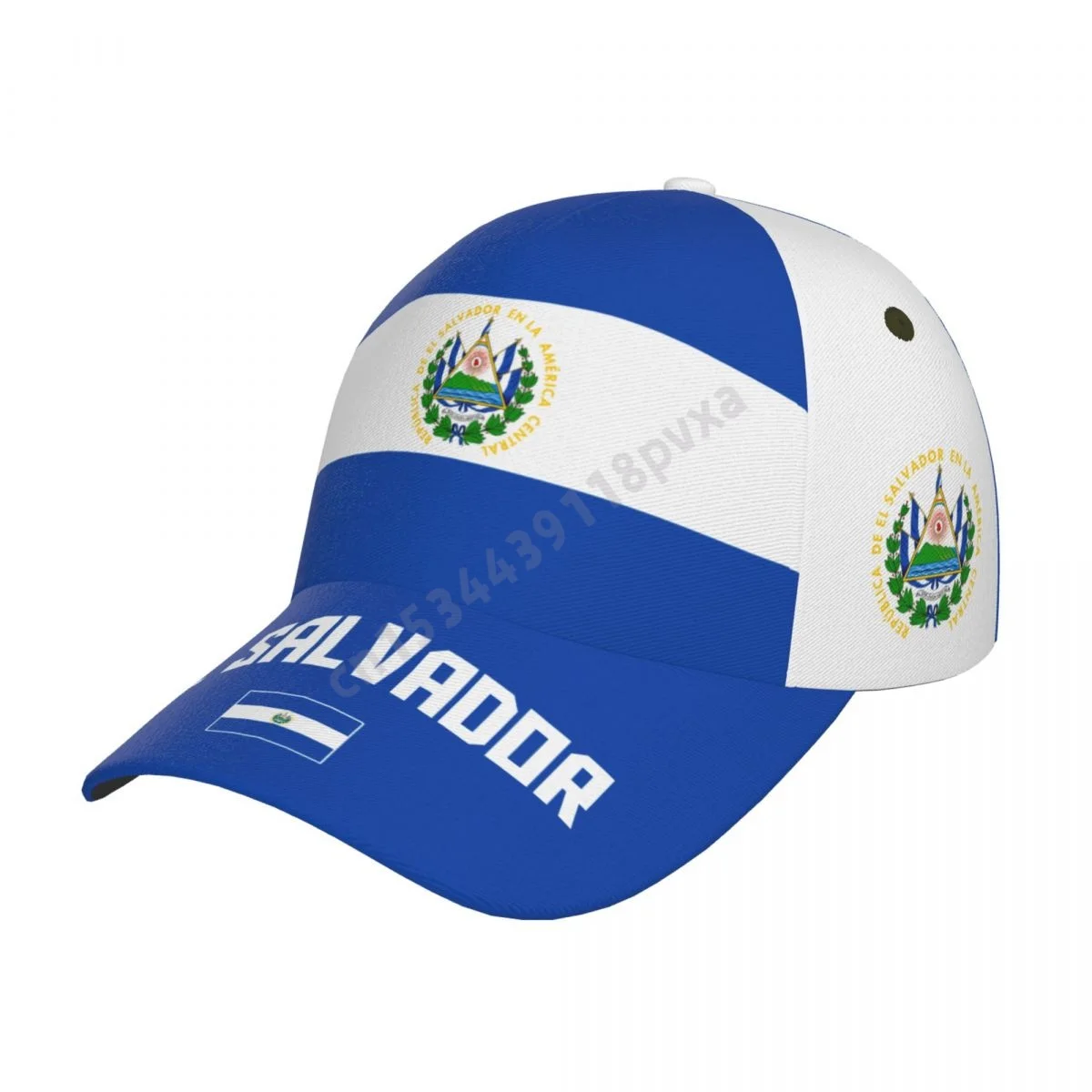 

Unisex El Salvador Flag Salvadoran Cool Adult Baseball Cap Patriotic Hat for Baseball Soccer Fans Men Women