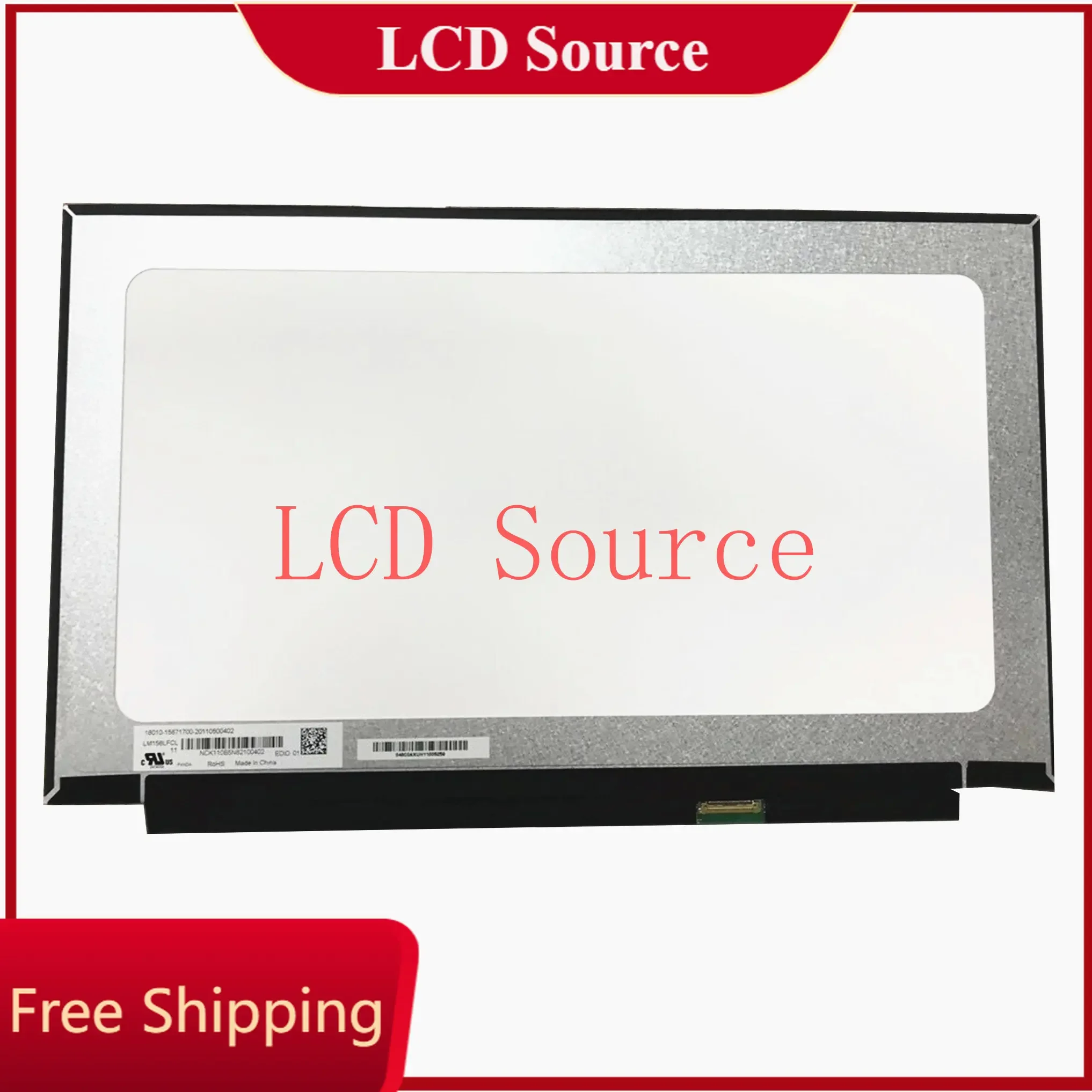 LM156LFCL11 Fit LM156LFCL01 LM156LFCL04 EDP 30 PINS 15.6''Inch 1920*1080 Laptop LCD LED Screen
