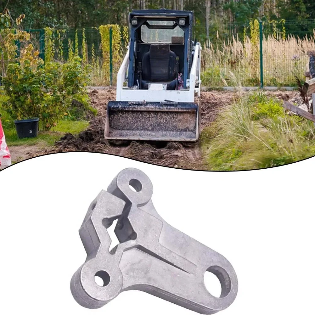 انزلاق التوجيه جزء Pintle رافعة رقم الجزء 6729956 سهلة التركيب حجم قياسي فضي النهاية المعدنية Pintle رافعة لتوجيه الانزلاق