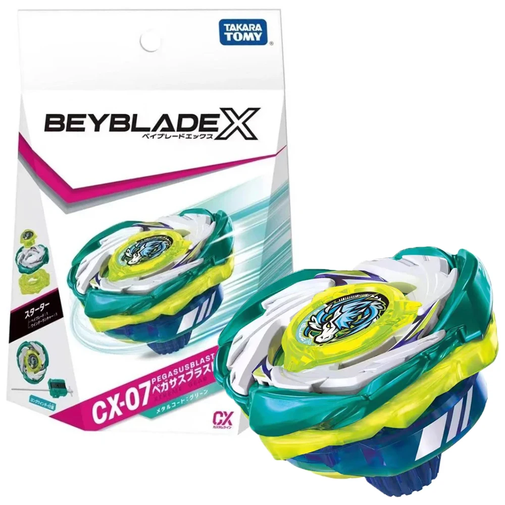 

GENUINE TAKARA TOMY BEY X CX-07 Starter Pegasus Blast ATr BLADE CX 07