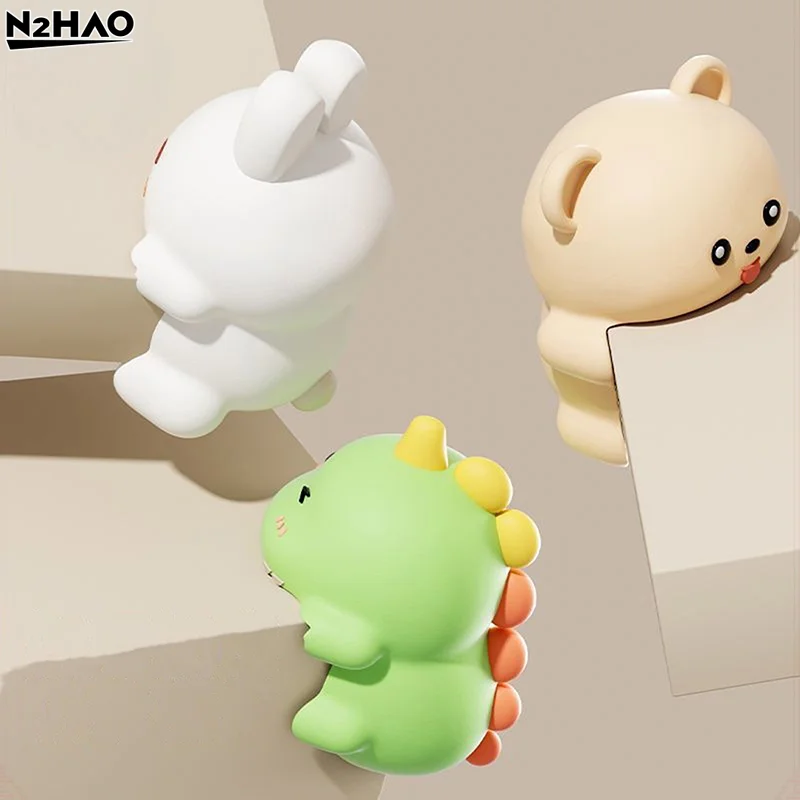 4pcsAnti-collision Corner Guard Table Corner Soft Edge Children's Anti-bump Strip Cartoon Anti-collision Sticker