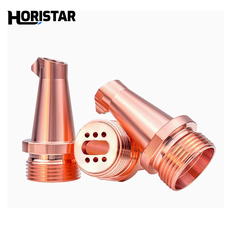 50 pieces! Laser Welding Machine Accessories Protection Lens Laser Welding Nozzle Copper Nozzle Welding Nozzle Cutting