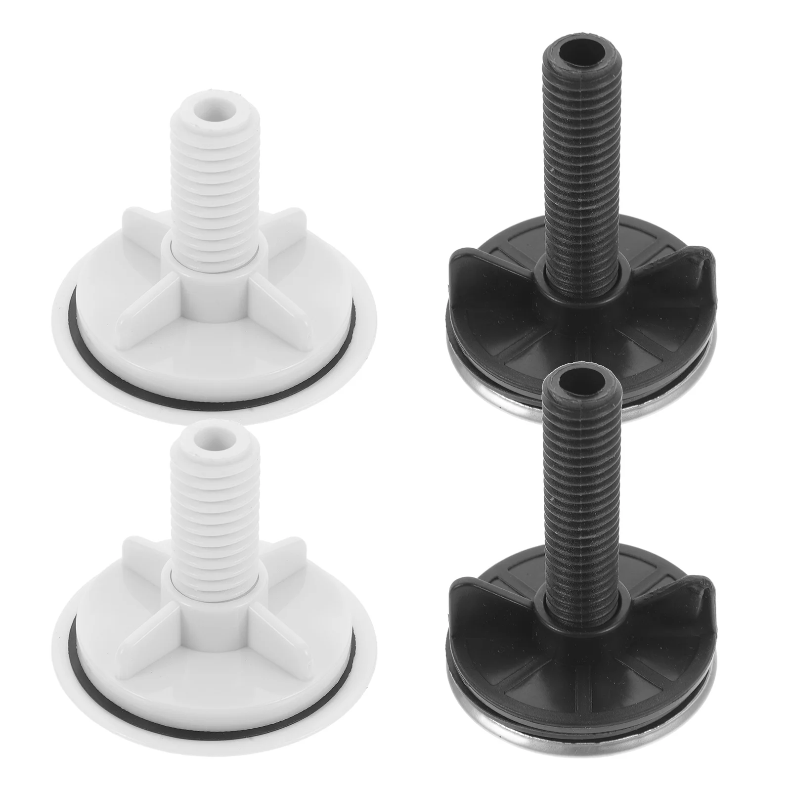 4 قطعة غطاء ثقب مغسلة الفولاذ المقاوم للصدأ البناء بالوعة ختم قبعات للمطبخ بالوعة الحمام الحنفية ثقب غطاء الزخرفية #3