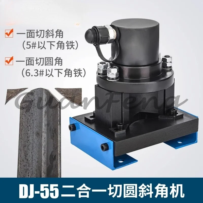Hydraulic Angle Iron Chamfering Machine 45 Degree Angle Steel Cutter Multifunctional Machine for Angle Steel Fabrication