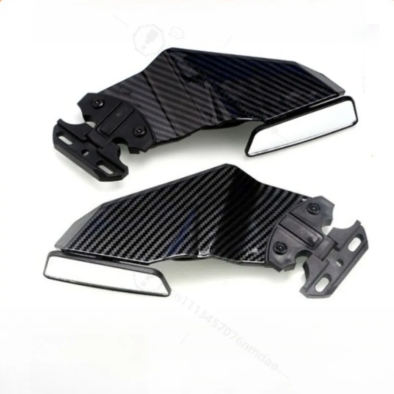 Universal MOT Modified Wind Wing Rearview Mirror Aerodynamic Spoiler Wind Deflector Fairing Accessory
