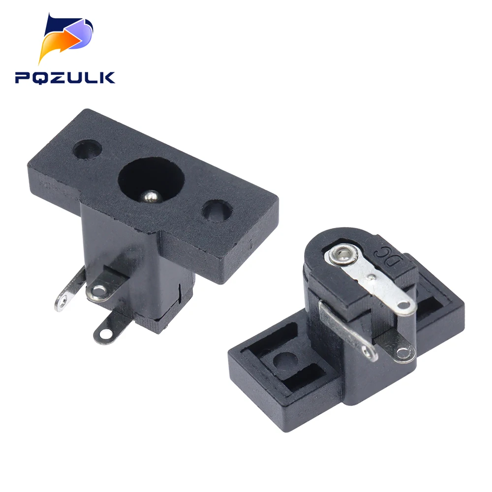 10PCS 5.5*2.5mm / 5.5*2.1mm DIP DC Power jack Tablet Notebook Charging Switch Connector with Screw Hole
