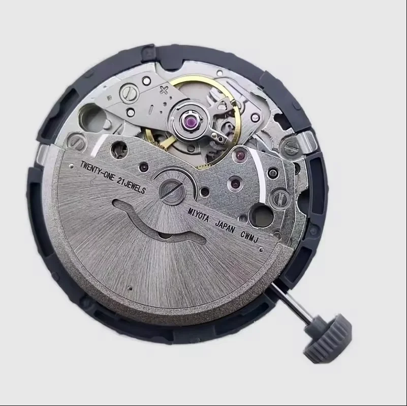 Movimiento mecánico de doble Calendario para hombre, accesorios de reloj, importado, blanco, 8285, 8285