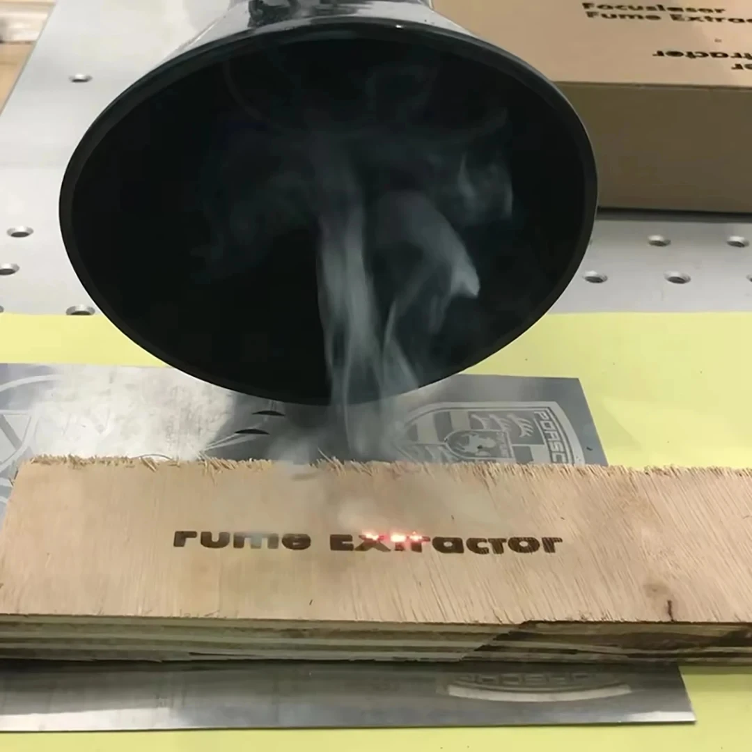 เครื่องดูดควัน 150w สำหรับเครื่องเลเซอร์มาร์กกิ้ง เครื่องแกะสลัก เครื่องเชื่อม กำจัดฝุ่นละออง พร้อมตัวกรอง