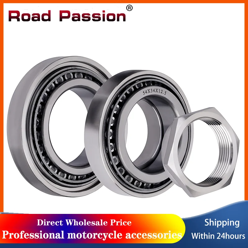 

Road Passion Motorcycle Start Steering Stem Bearing 54 x34 x12.5mm For Vespa Primavera Sprint 150 GTS 300 GTS300 32907