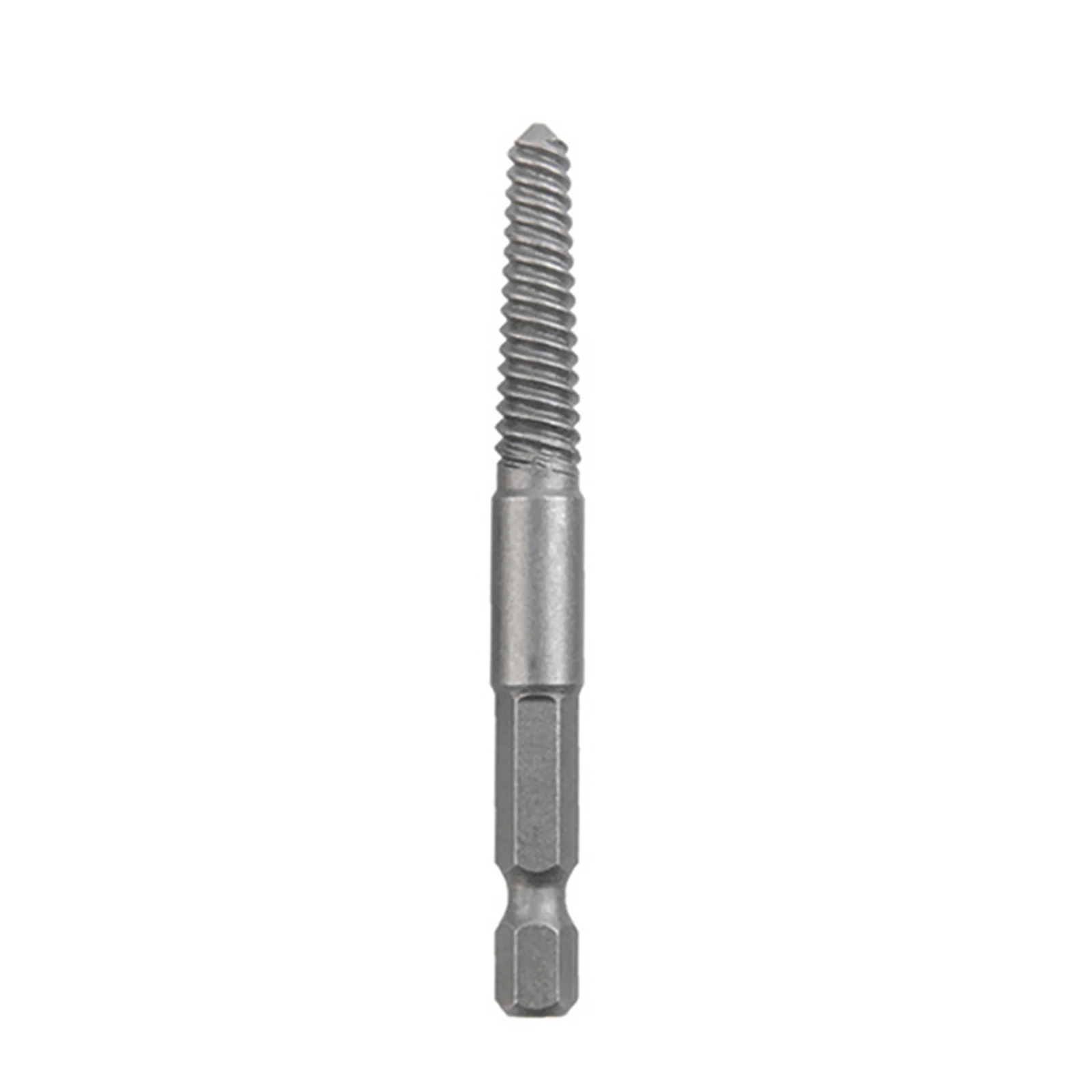 Efficient Attachment Convenient Fittings Damaged Bolts Screw Extractors Drill Bits Convenient Silver 1#/2#/3#/4#/5#