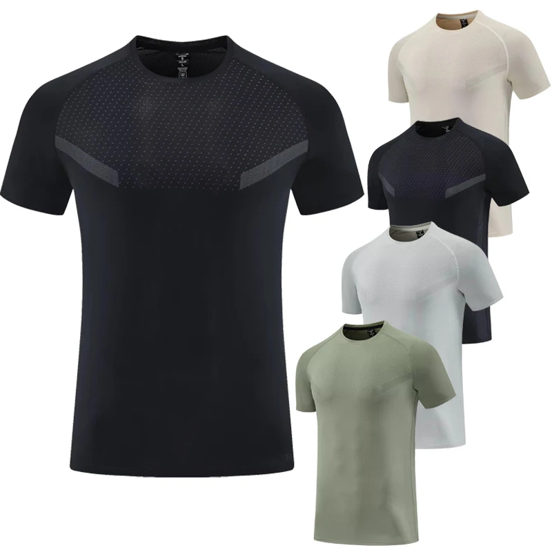 

Новинка 2024, футболки для марафонского бега, летние мужские футболки с короткими рукавами, дышащие, быстросохнущие, ультралегкие, для марафона, легкоатлетические полы