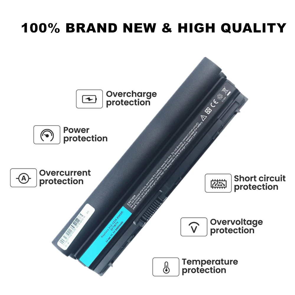 Laptop Battery For DELL E6320 E6330 E6220 E6230 E6120 RFJMW FRR0G KJ321 K4CP5 J79X4 RFJMW P7VRH 7FF1K