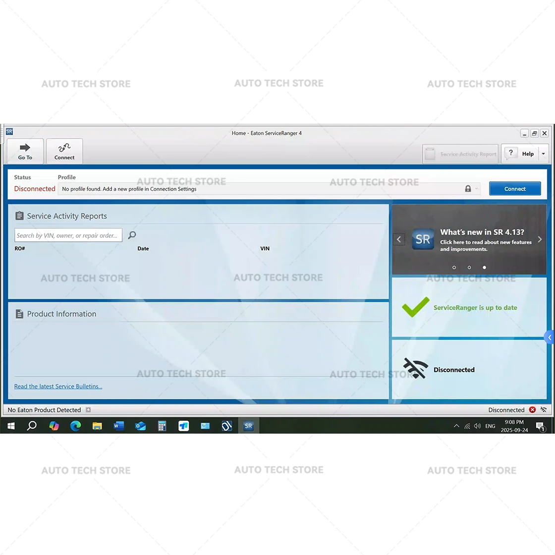 Eaton Service Ranger 4.13 Level Eaton ServiceRanger View تكوين روتينات الخدمة غير النشطة
