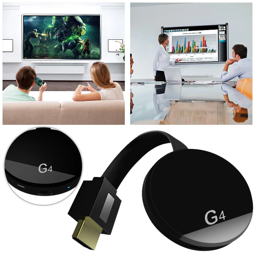 Wireless Display TV Stick 2,4G 5G Wifi Dogle YouTube-Streaming für iOS Android Google Home Mirroring Casting