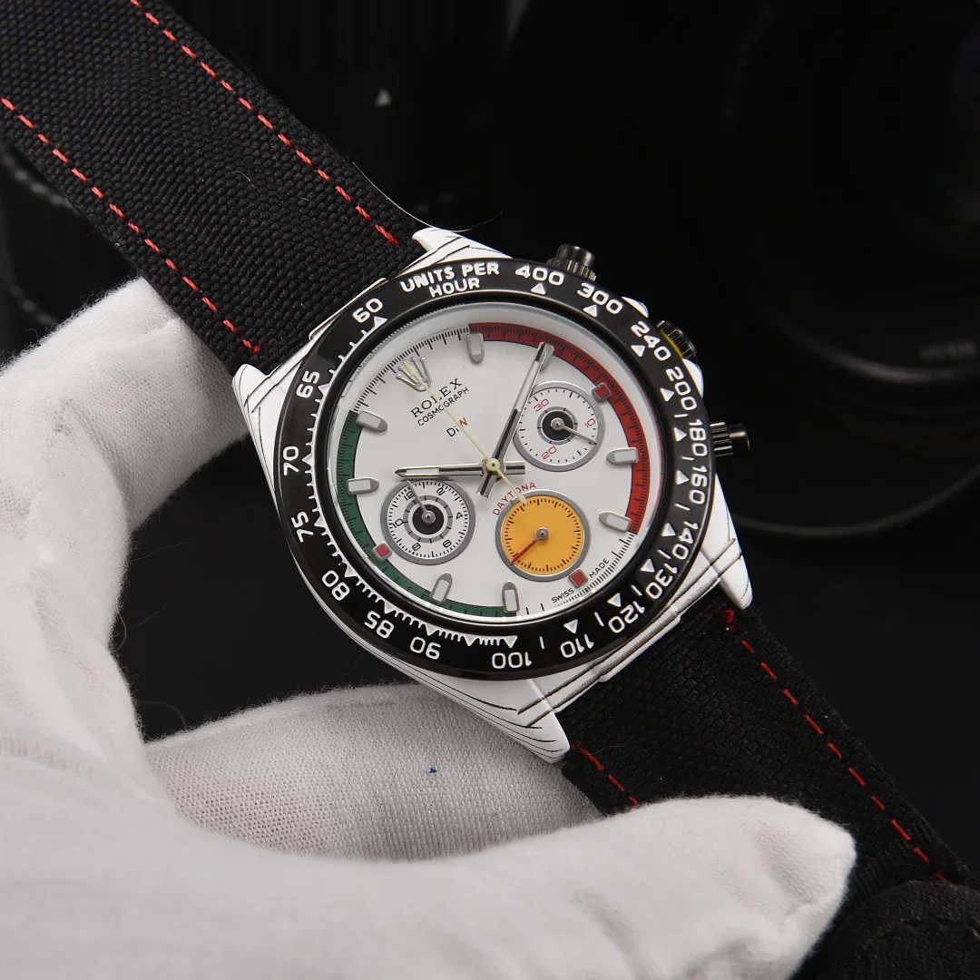 Reloj de Cuarzo de Diseño Rolex Clásico de Moda, Reloj de Pulsera de Lujo para Hombre y Mujer, Reloj de Cuarzo de Alta Calidad
