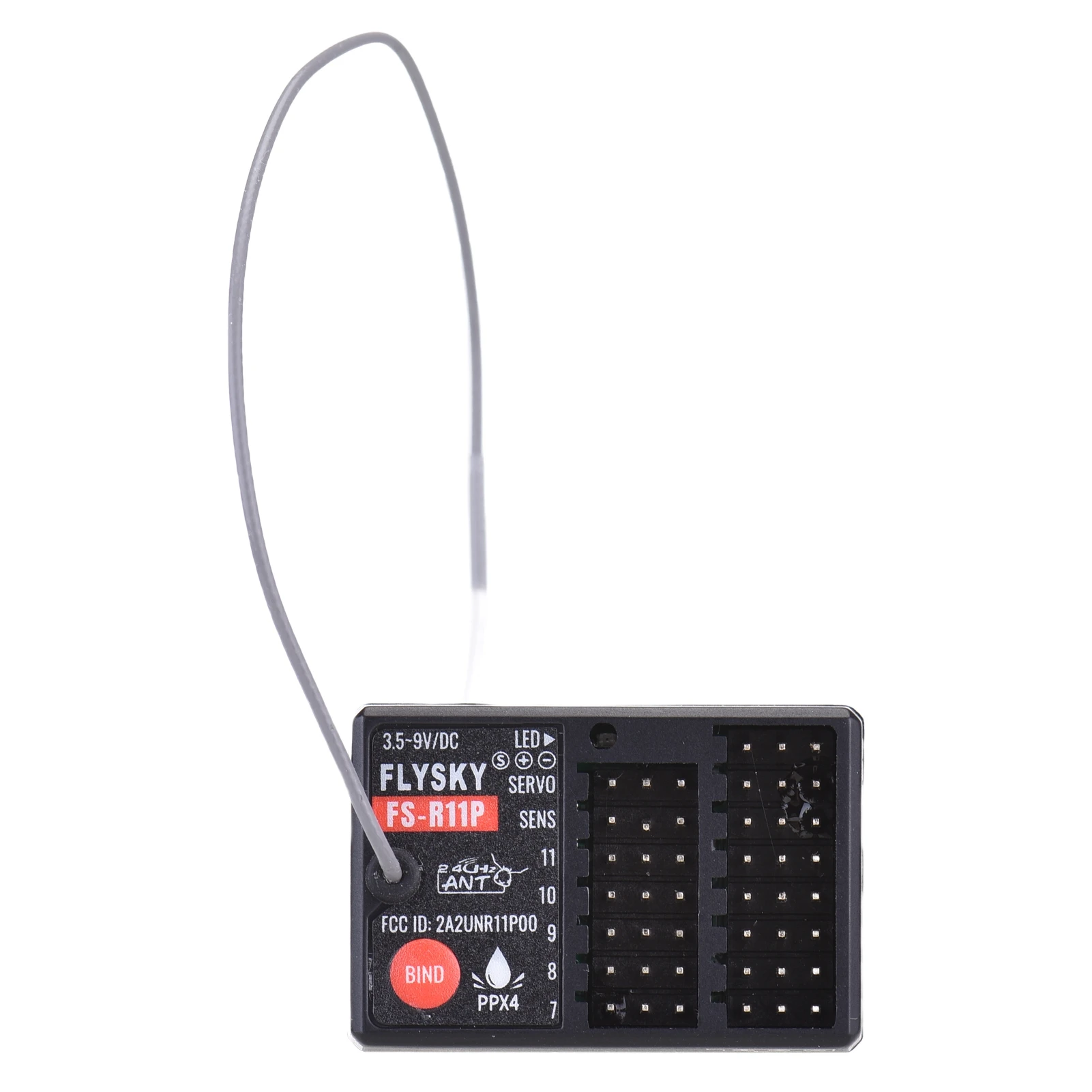 Image of EU 2,4 GHz Empfänger RC 11-Kanal 2,4 GHz Empfänger für RC Auto Boot Long Range Radio Control Receiver mit PWM PPM IBUS SBUS Ausgang