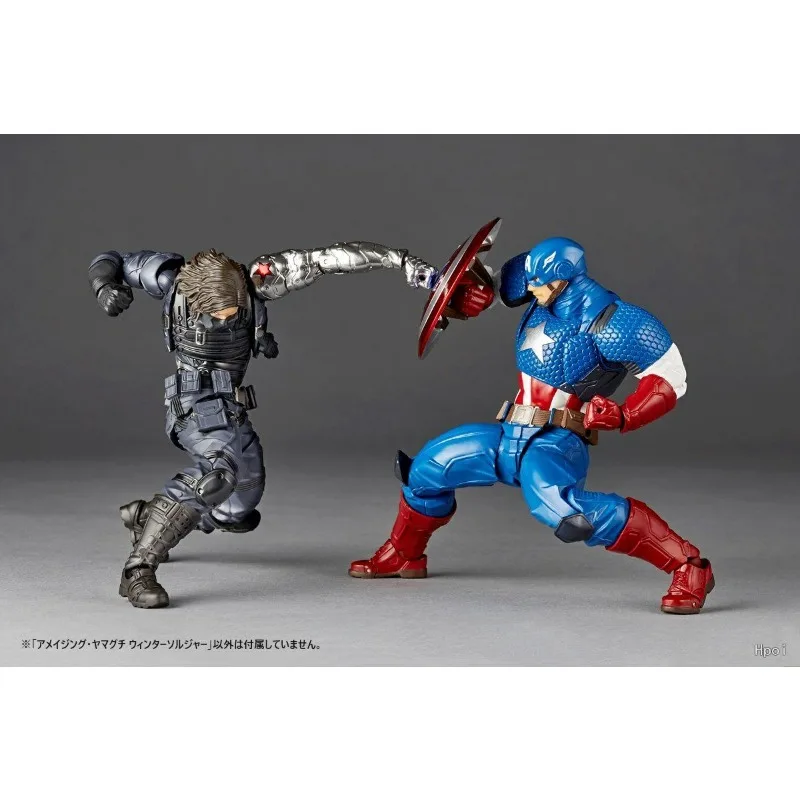 KAIYODO الأصلي REVOLTECH مذهلة ياماغوتشي سلسلة الشتاء الجندي \ باكي أنيمي عمل نموذج لجسم اللعب الحلي الهدايا للأولاد #6