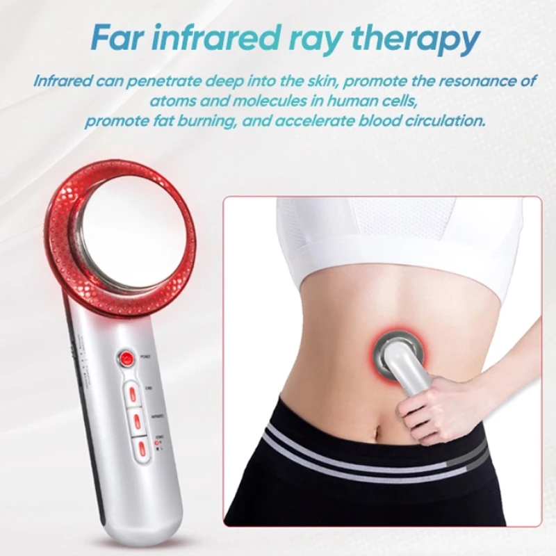 Distributed Price Microcurrent Body Contour EMS Pads Stimulating Massage Skin Firm Handheld Small Beauty Machine