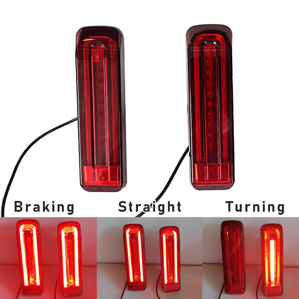 

Motorcycle Accessories Red Rear Saddle Bags Filler Light Amber Signal Lamp for Harley Davidson Touring Road Glide 2014-2023