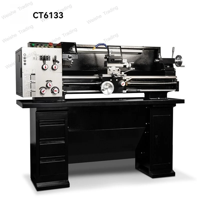 

CT6133 High Precision Car General Lathe Home School Light Lathe