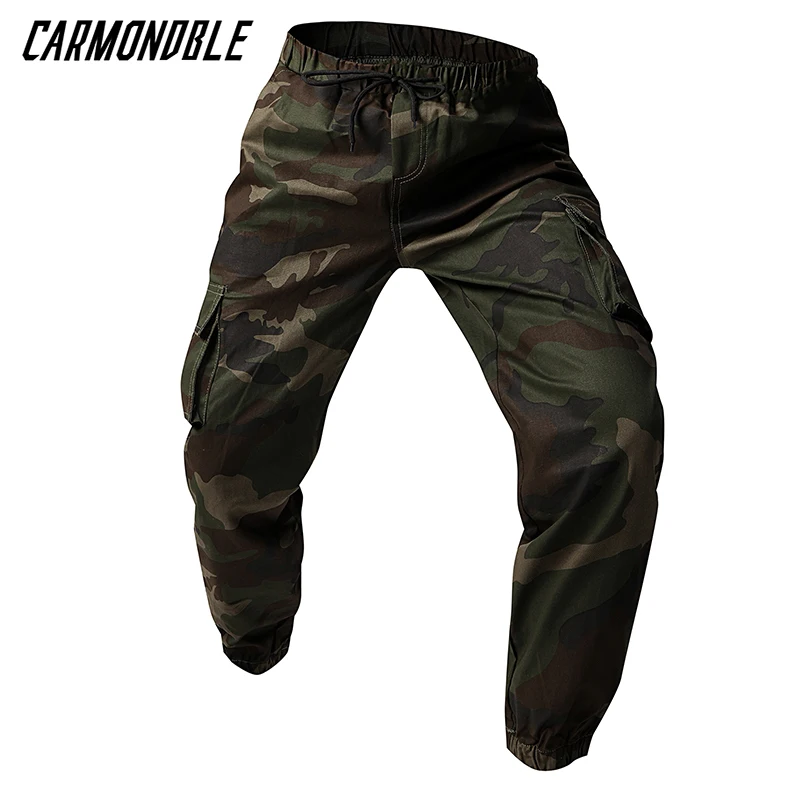 

CARMONDBLE Cycling Long Pants Bicycle Enduro Trousers Men Spring Autumn Road MTB Pants Motocross Bottoms Pantalones Cargo Hombre