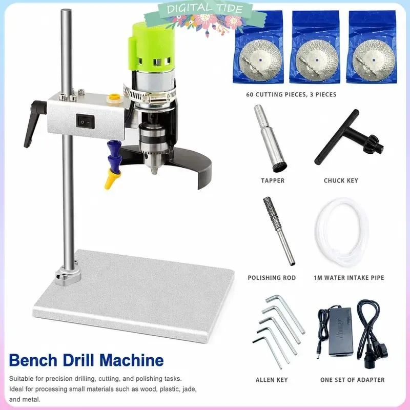 110V-240V Desktop Glass Bottle Cutting Machine Electric Glass Ceramic Bottle Cutter Flowerpot Making