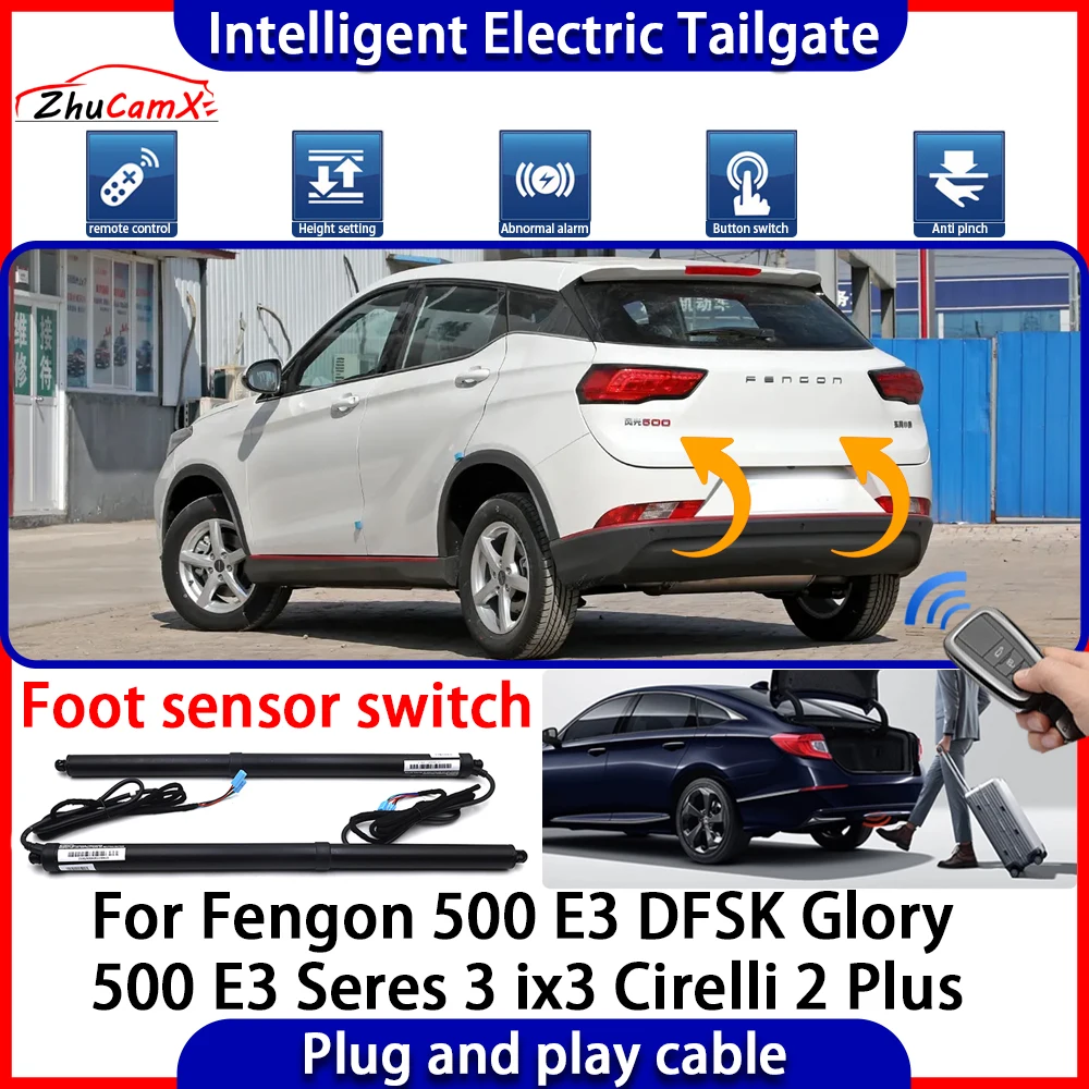 Automatic Lifting Intelligent Electric Tail Gate Lift Tailgate for Fengon 500 E3 DFSK Glory 500 E3 Seres 3 ix3 Cirelli 2 Plus