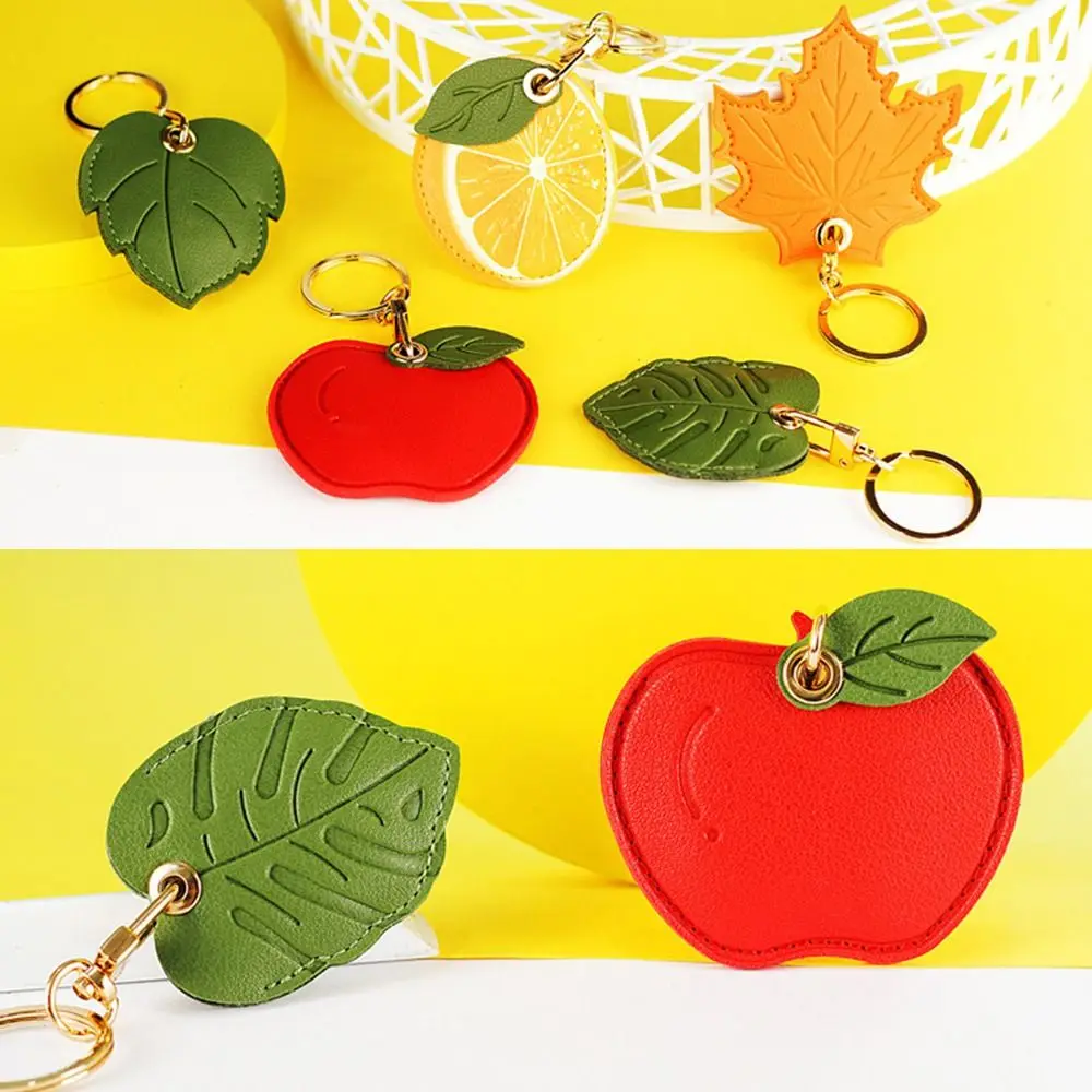High Quality Fruit Leaf Shape Access Card Protective Sleeve PU Leather Useful Access Card Holder Keychain For Airtag Bag Hanging - AliExpress 36 High Quality Fruit Leaf Shape Access Card Protective Sleeve PU Leather Useful Access Card Holder Keychain For Airtag Bag Hanging - AliExpress 36